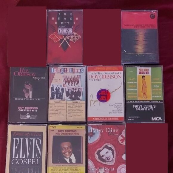 All for $25 - 1950s & 1960s Rock N' Roll Lot 11 cassette tap - Picture 1 of 2